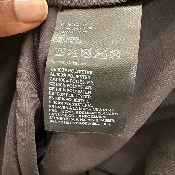 Shiny Silver Wrap Dress - Picture 4 of 4